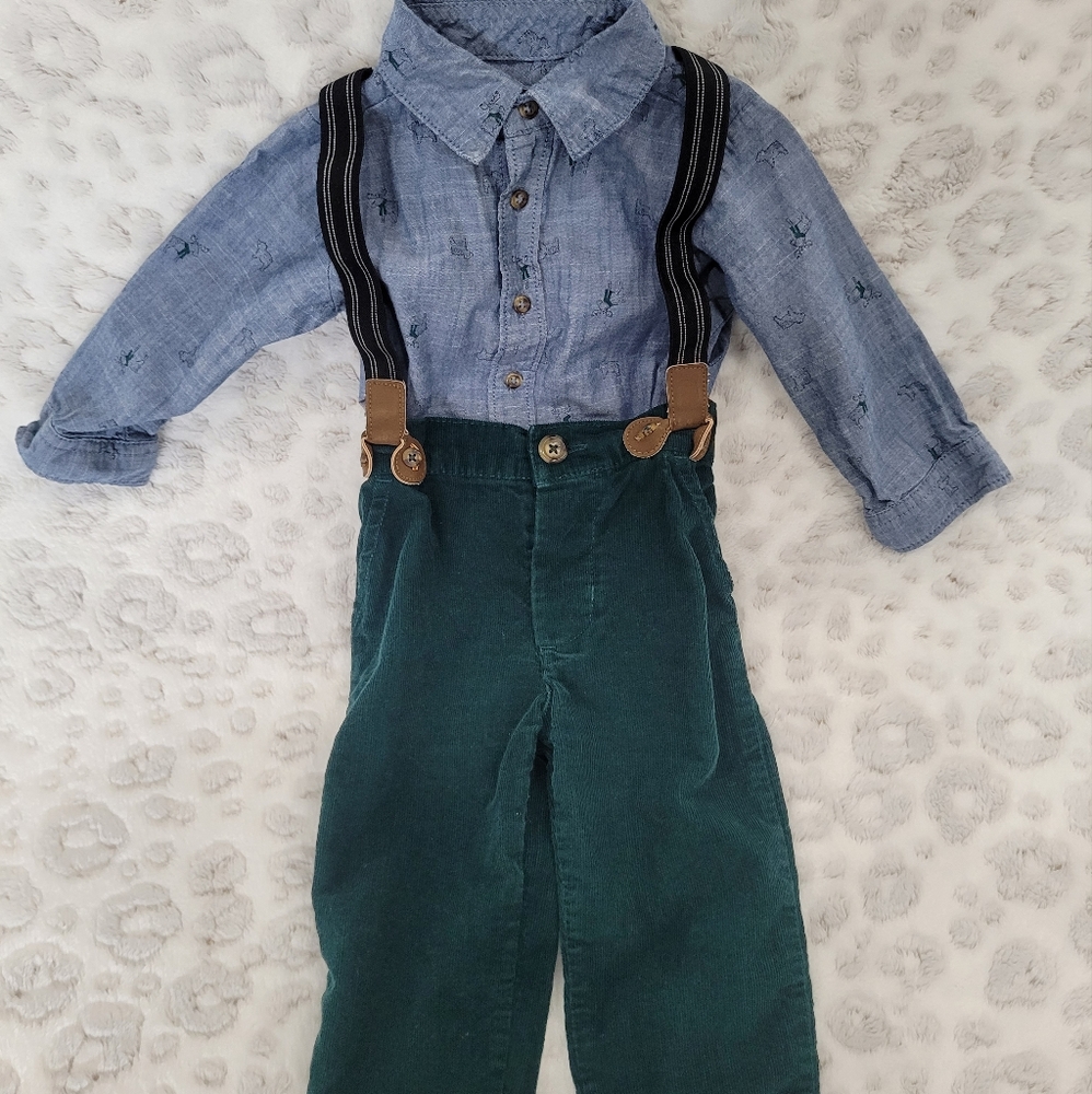 Carters 2 Piece Outfit 12 months